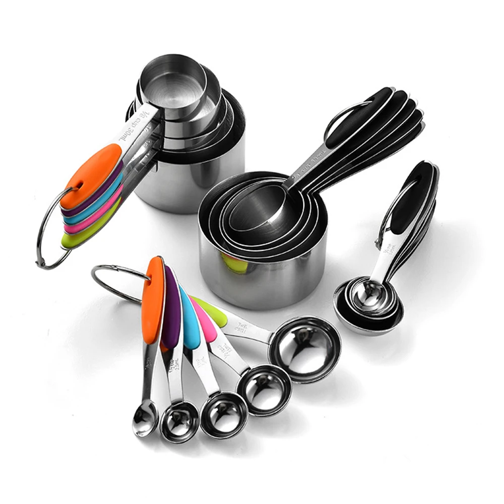 Kitchen Baking Kit - 5/10 Buah Gelas Ukur dan Sendok