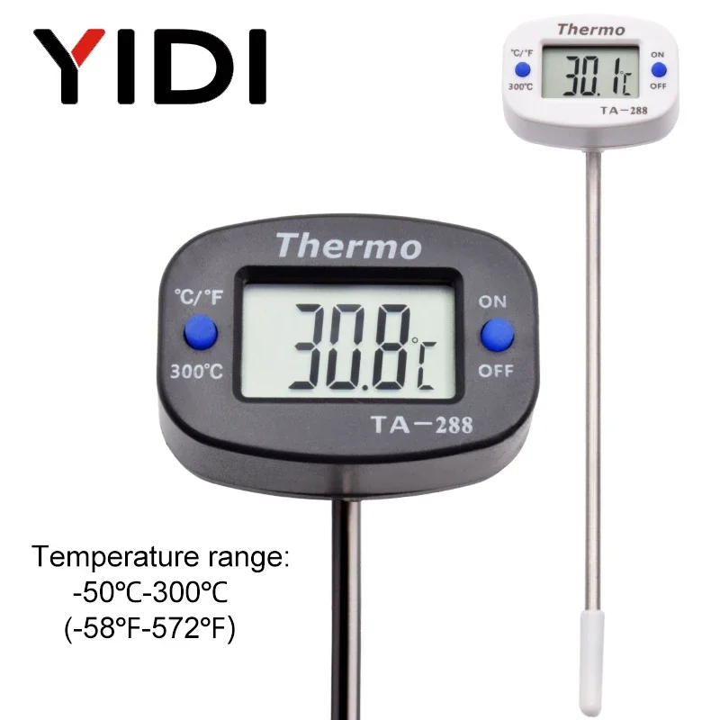 Kitchen Quiz - Termometer pengukur suhu BBQ makanan TA288,