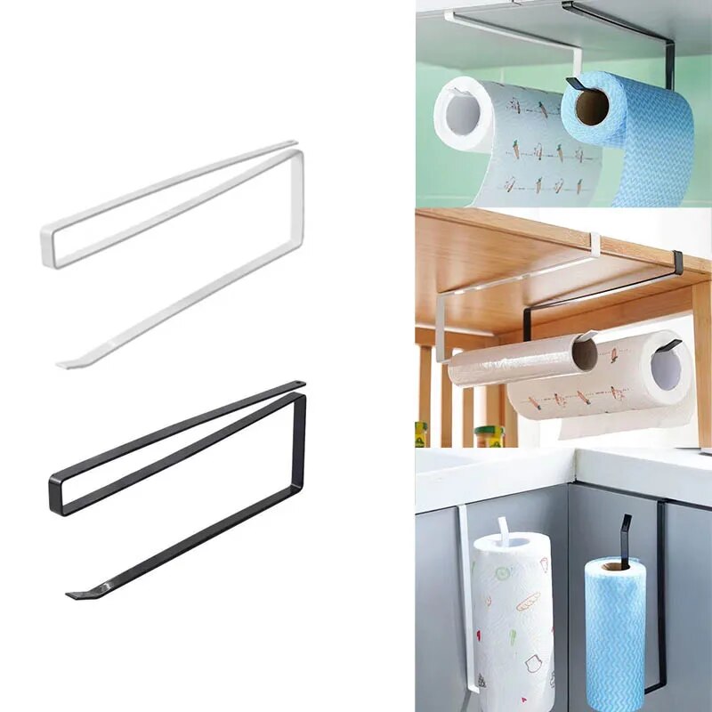 Kitchen Baking Paper Holder - Rak Penyimpanan Gulungan Kertas, Rak Handuk,