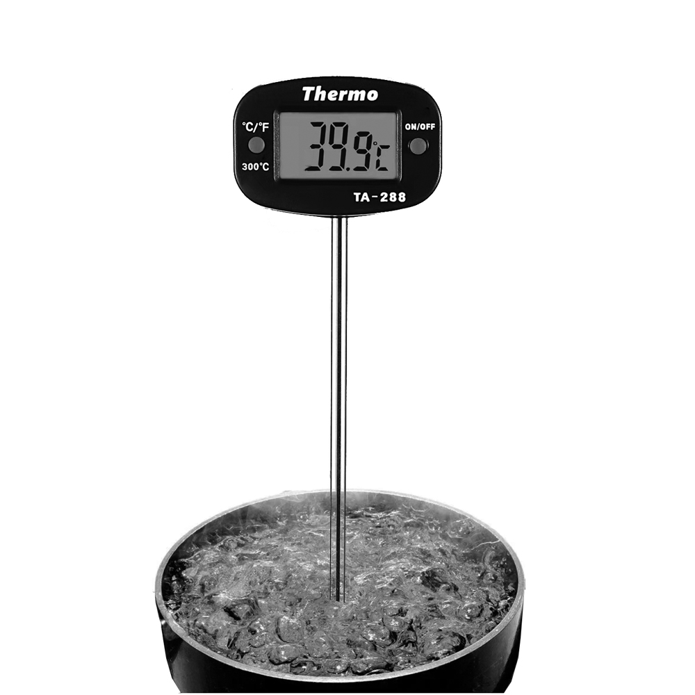 Kitchen Quiz - Termometer makanan Digital, alat ukur suhu