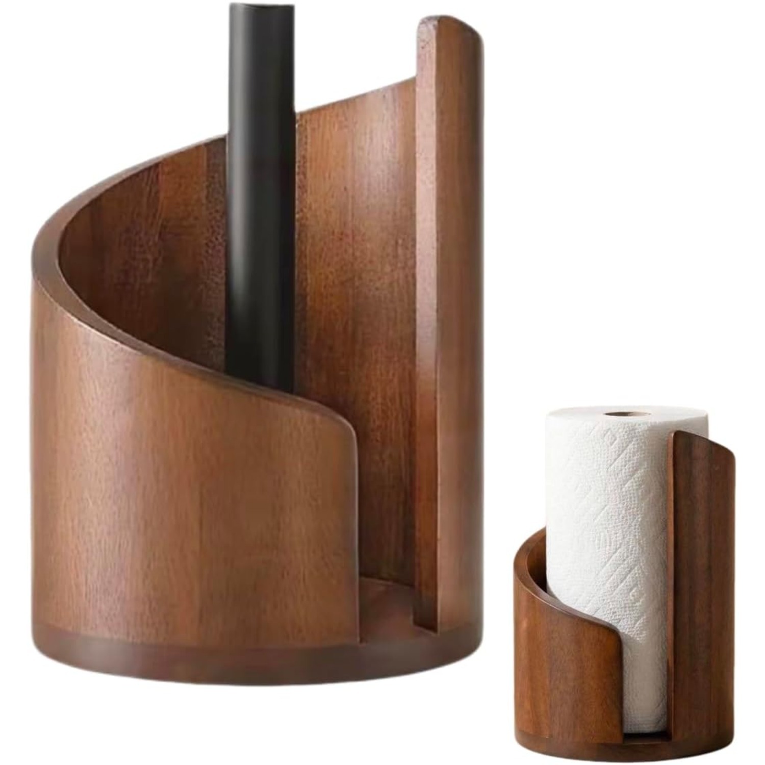 Kitchen Baking Paper Holder - Tempat Tisu Dapur Kayu Alami Dispenser