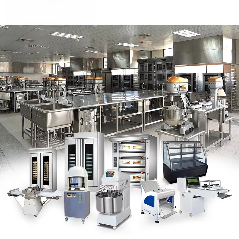 Commercial Kitchen Baking Equipment - Peralatan Panggang Komersial Mesin Pembuat Roti