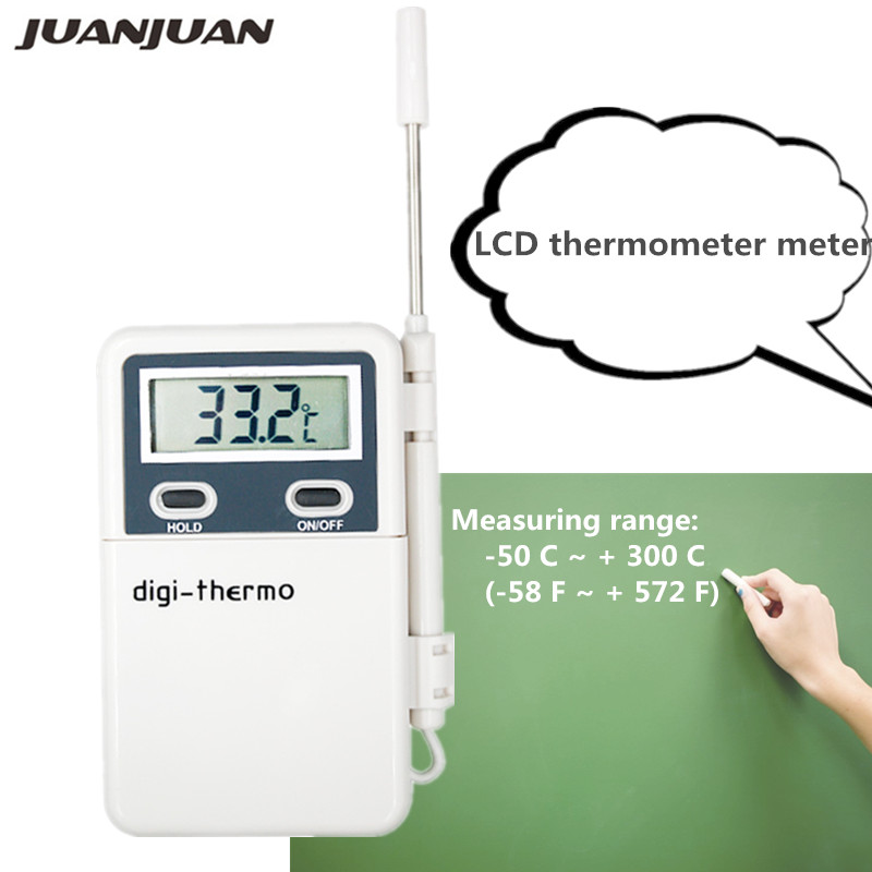 Kitchen With Baking Station - Termometer Elektronik LCD Digital Multi-thermo Meter