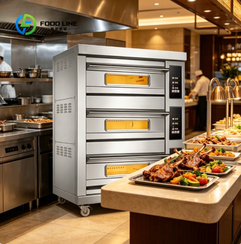 Commercial Kitchen Baking Equipment - Oven Komersial Stainless Steel Oven Pemanggang