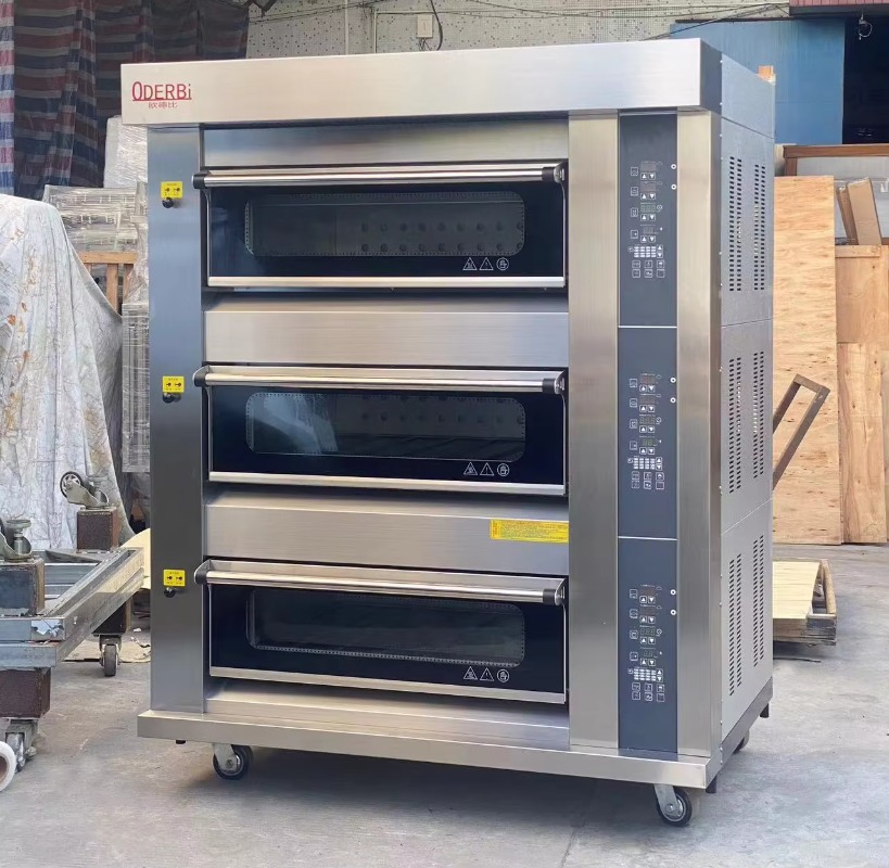 Kitchen Baking Equipment - Oven Gas Komersial 3 Tingkat 6