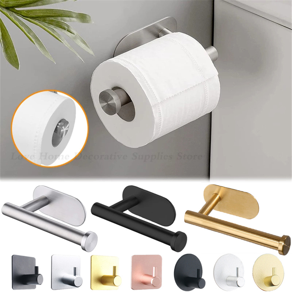 Kitchen Baking Paper Holder - Gantungan Tisu Toilet Berperekat Tempel Pada
