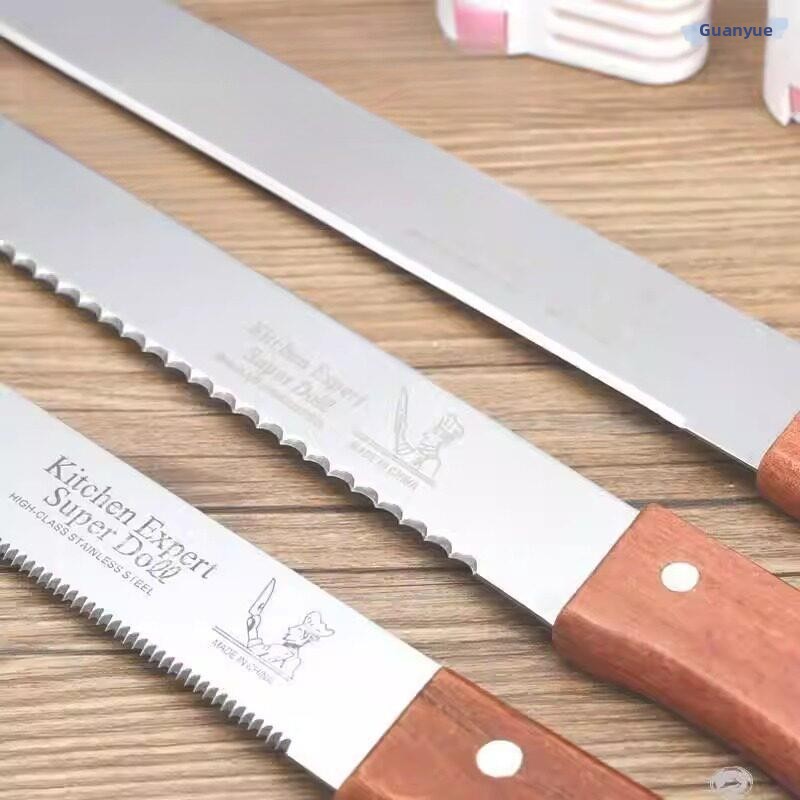 Kitchen Baking Equipment - Pisau Gigi Baja Tahan Karat Pemotong