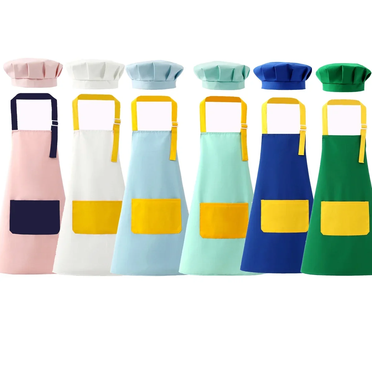 Baking Kitchen Kids - Set Celemek dan Topi Koki Anak
