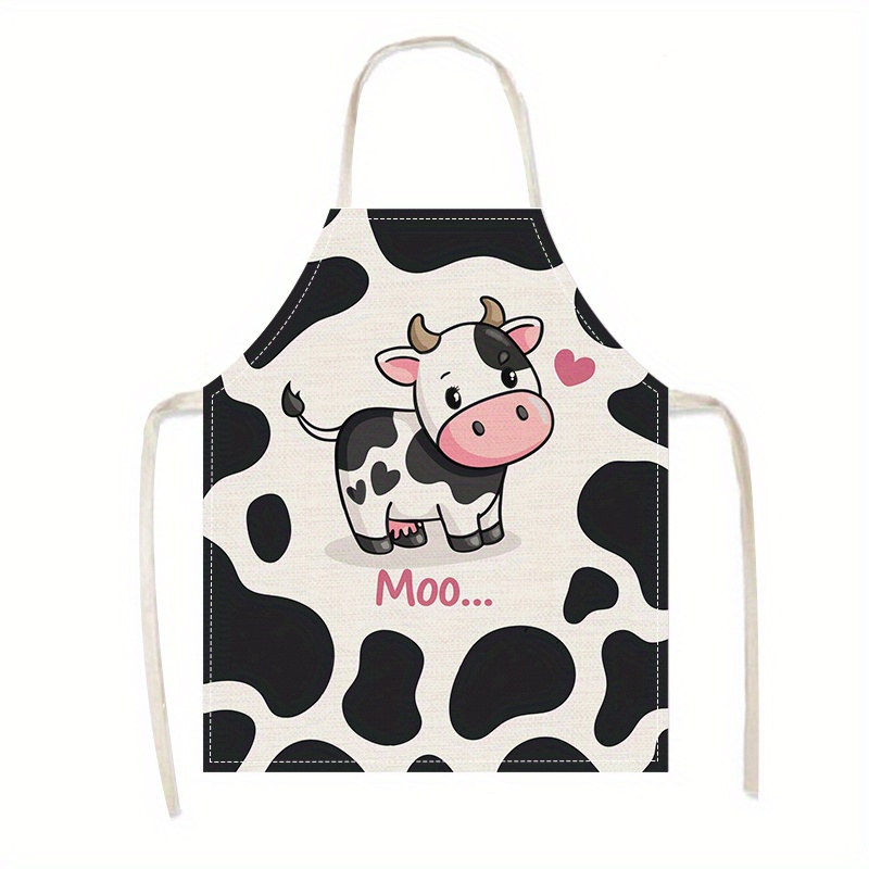 Baking Kitchen Kids - 1 Buah Celemek Dapur Motif Sapi