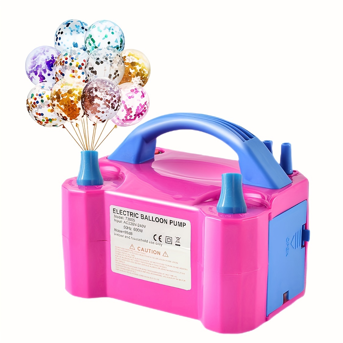 Decorating Tip Set - Pompa balon listrik portabel-AC 110V-120V 600W,