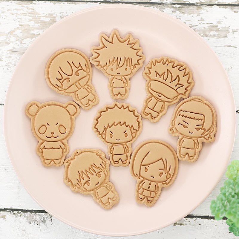 8 Buah Pemotong Kue Jujitsu Ka - Baking Kitchen Kids ulasan dan harga