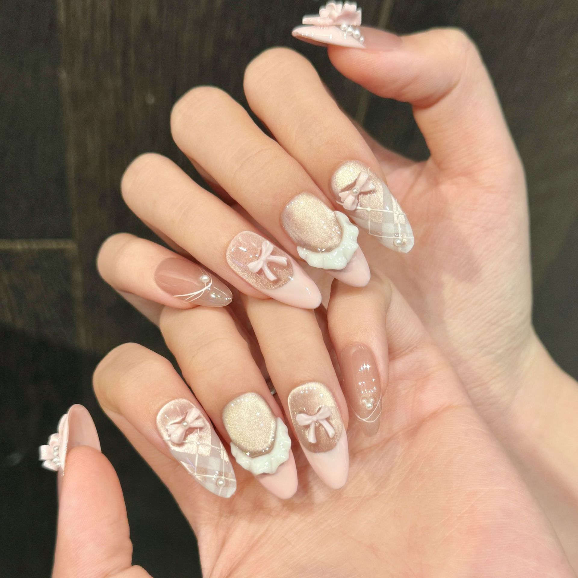 10 Buah Kuku Tekan Buatan Tang - Decorating Tip Set ulasan dan harga
