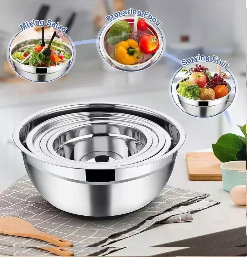 Set Mangkuk Pencampur Stainles - Kitchen Baking Kit ulasan dan harga