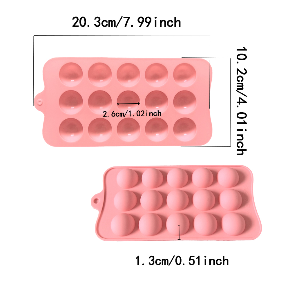 Cetakan silikon coklat setenga - Kitchen Baking Molds ulasan dan harga