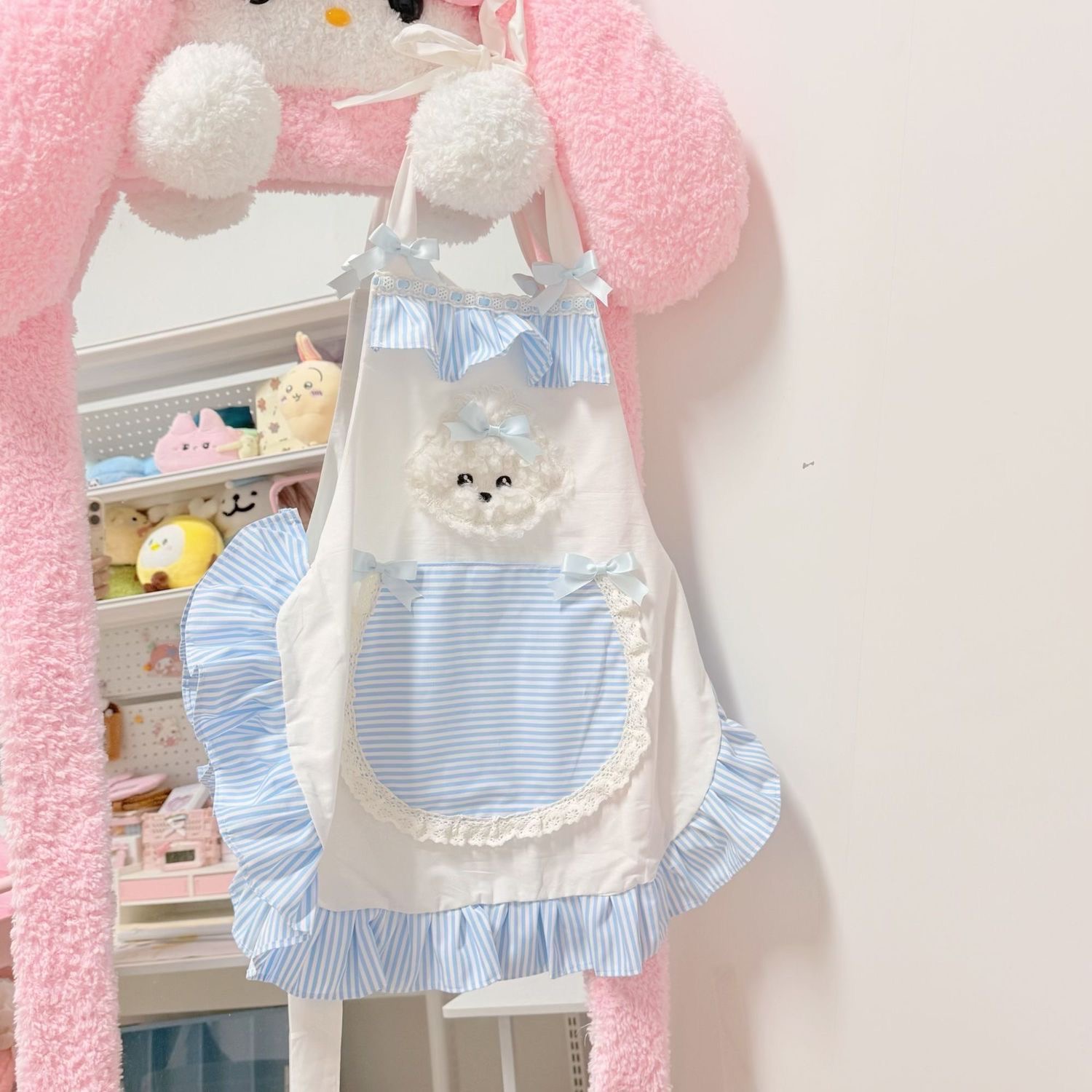 1 Buah Celemek Bergaris Lucu G - Kitchen Baking Must Haves ulasan dan harga