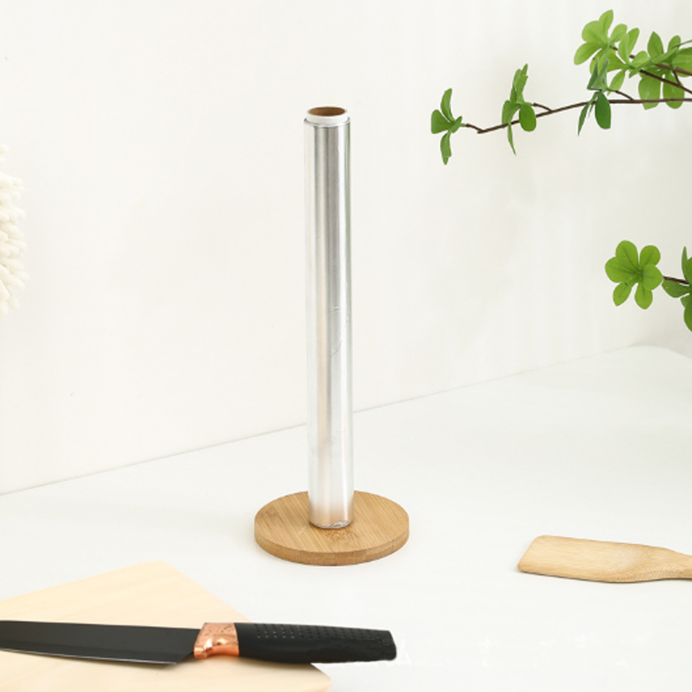 1 Buah Tempat Tisu Bambu Dapur - Kitchen Baking Paper Holder ulasan dan harga