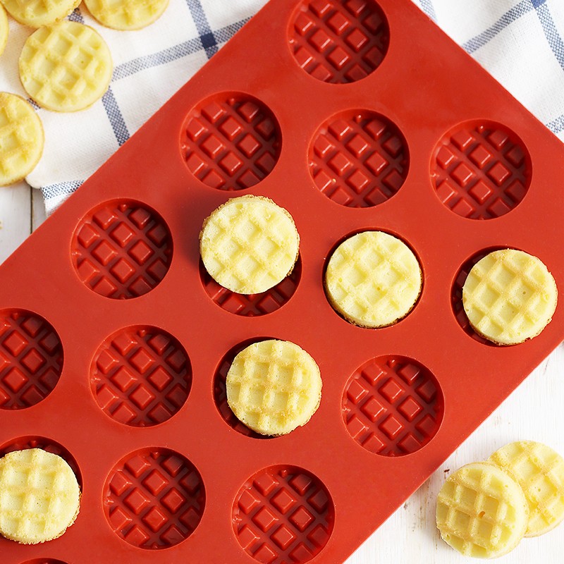 Cetakan Waffle Silikon Food Gr - Kitchen Baking Kit ulasan dan harga