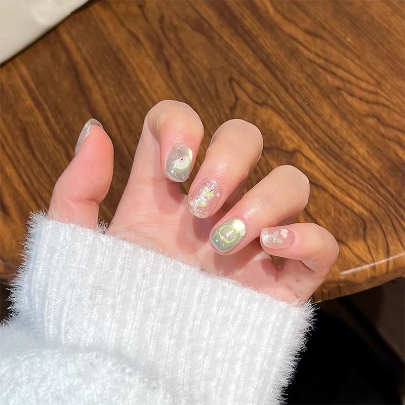 10 Buah Ujung Kuku Palsu Lucu  - Decorating Tip Set ulasan dan harga