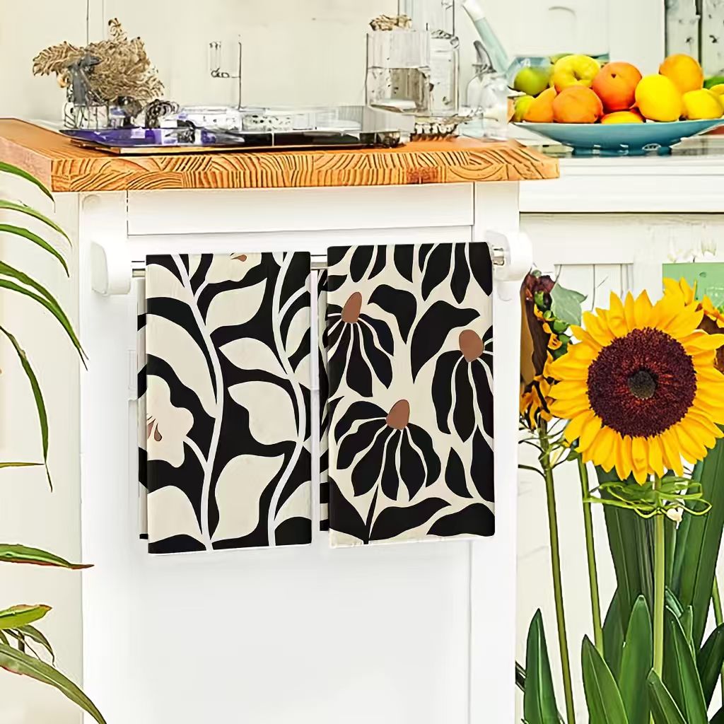 6 Buah, Handuk Dapur Bermotif  - Kitchen Baking Necessities ulasan dan harga