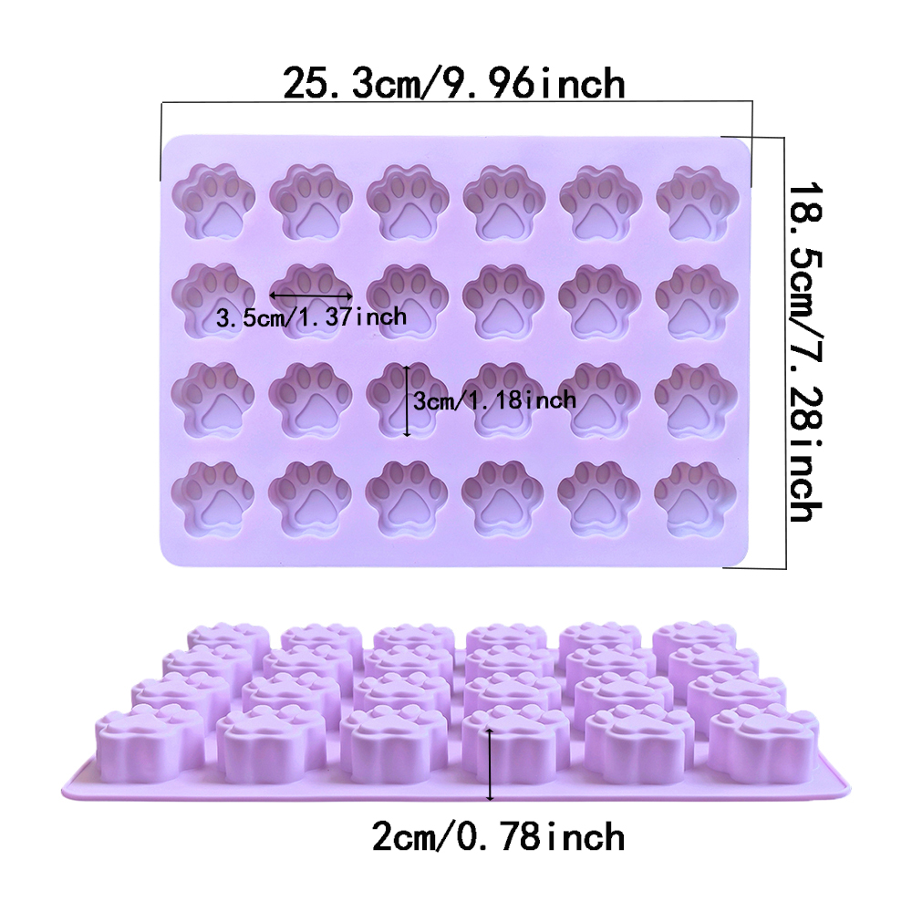 1 Buah Cetakan Silikon Coklat  - Kitchen Baking Molds ulasan dan harga