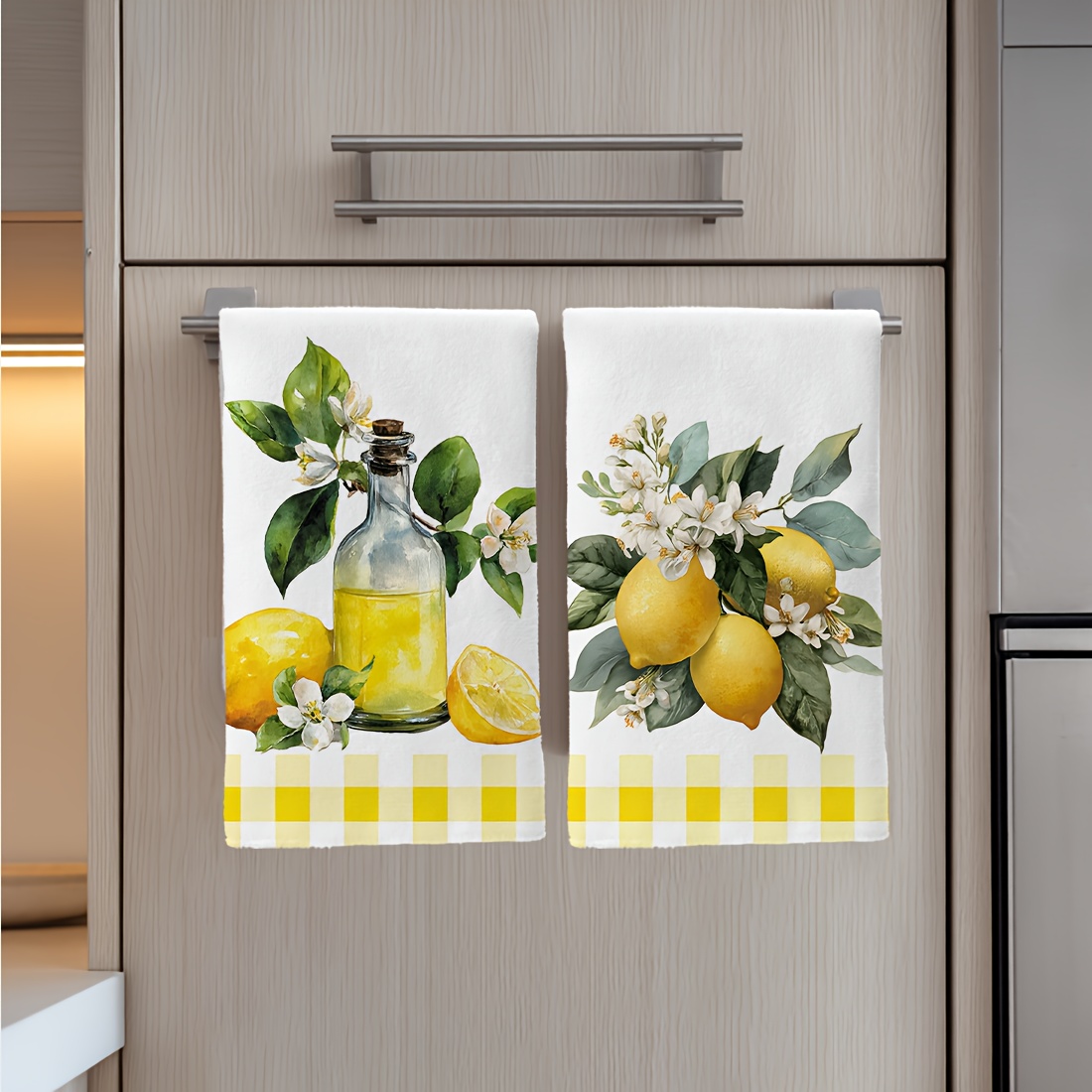 2 Buah, Handuk Dapur Bermotif  - Kitchen Baking Necessities ulasan dan harga