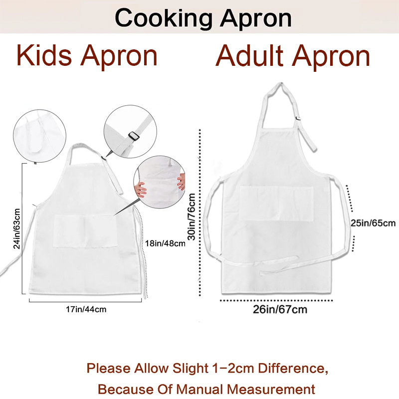Celemek motif Mini pelangi Mam - Baking Kitchen Kids ulasan dan harga