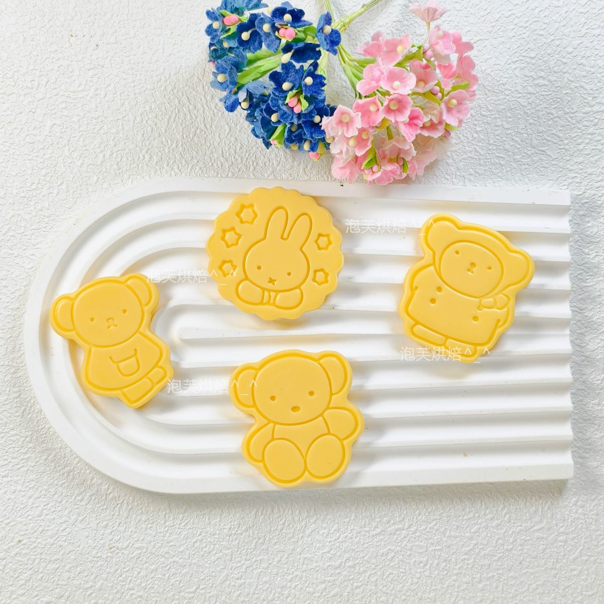 Cetakan Kue Tekan 3D Lucu deng - Baking Kitchen Kids ulasan dan harga