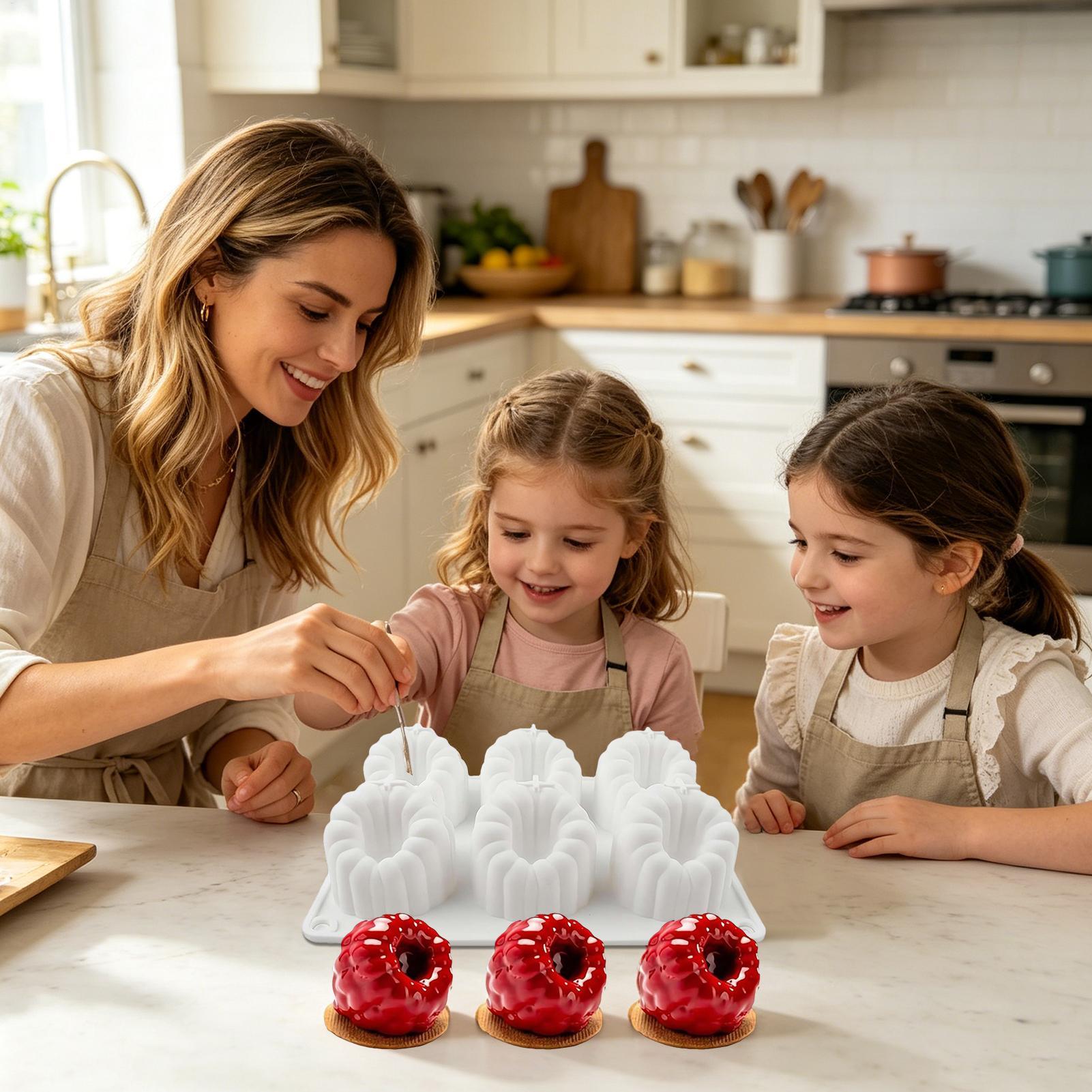 Cetakan Silikon Raspberry 3D B - Kitchen Baking Molds ulasan dan harga