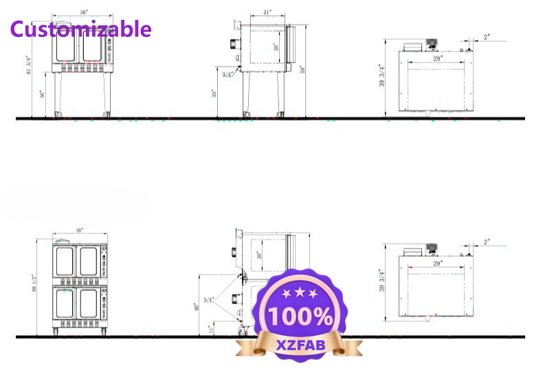 Oven Konveksi Langsung dari Pa - Commercial Kitchen Baking Equipment ulasan dan harga