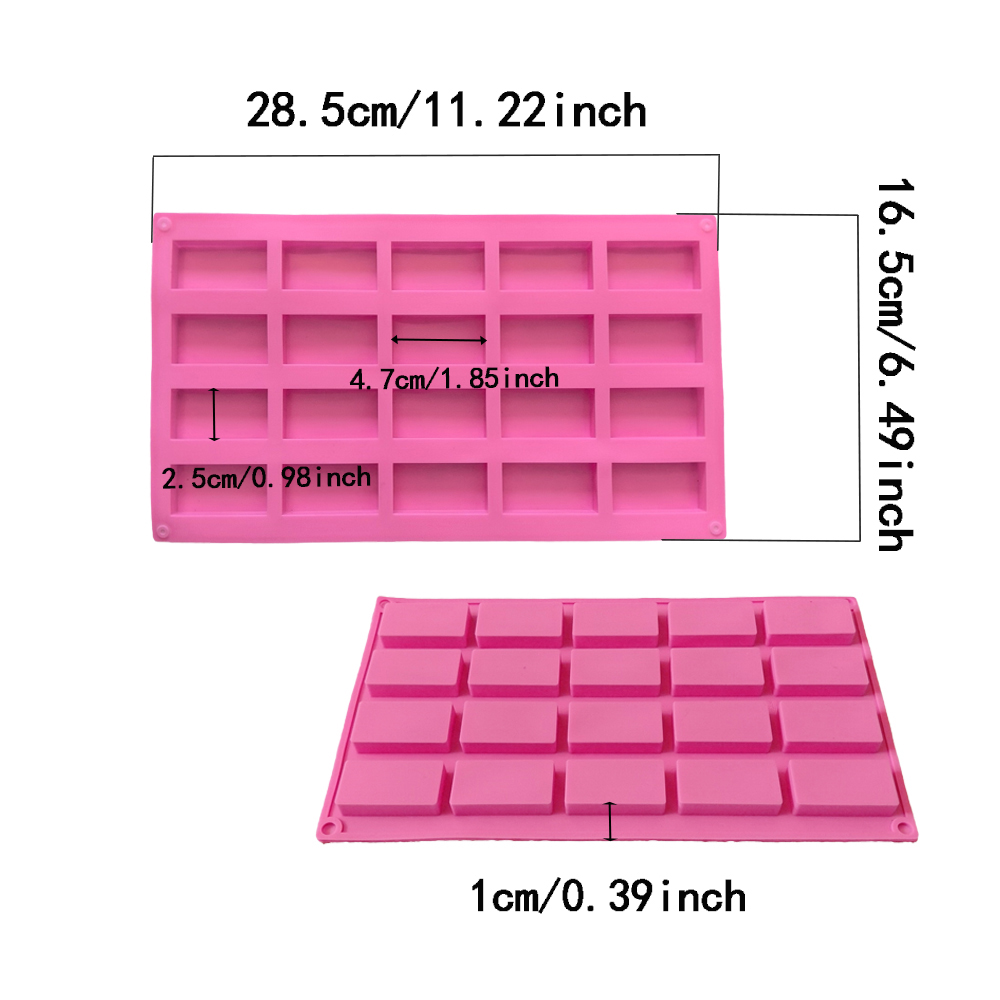 1 buah cetakan silikon persegi - Kitchen Baking Molds ulasan dan harga