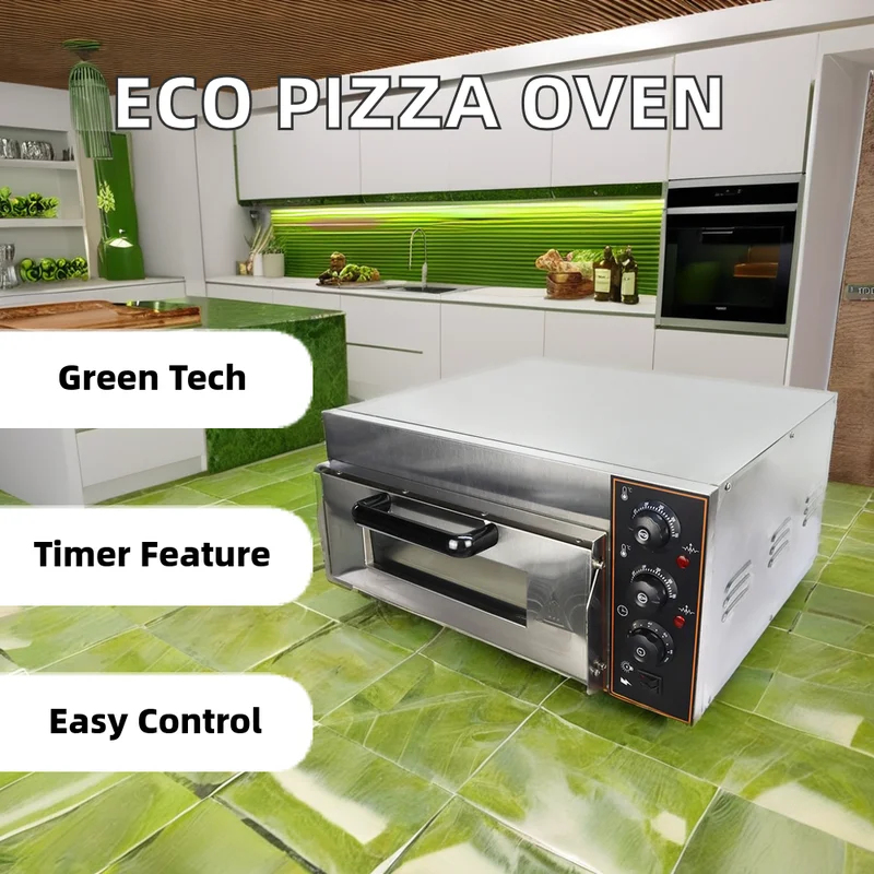 Oven Pizza Satu Dek Bahan Stai - Commercial Kitchen Baking Equipment ulasan dan harga