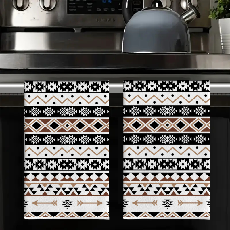 2 Buah, Handuk Dapur Motif Gar - Kitchen Baking Necessities ulasan dan harga