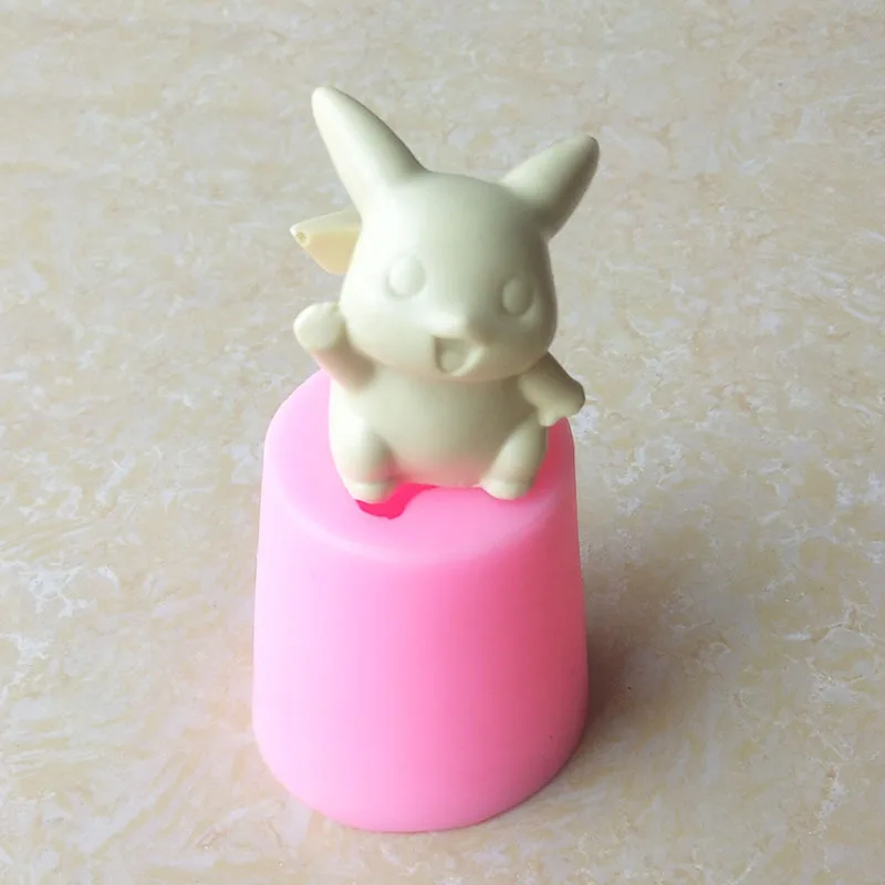 Cetakan Lilin 3D Pikachu Anime - Baking Kitchen Kids ulasan dan harga