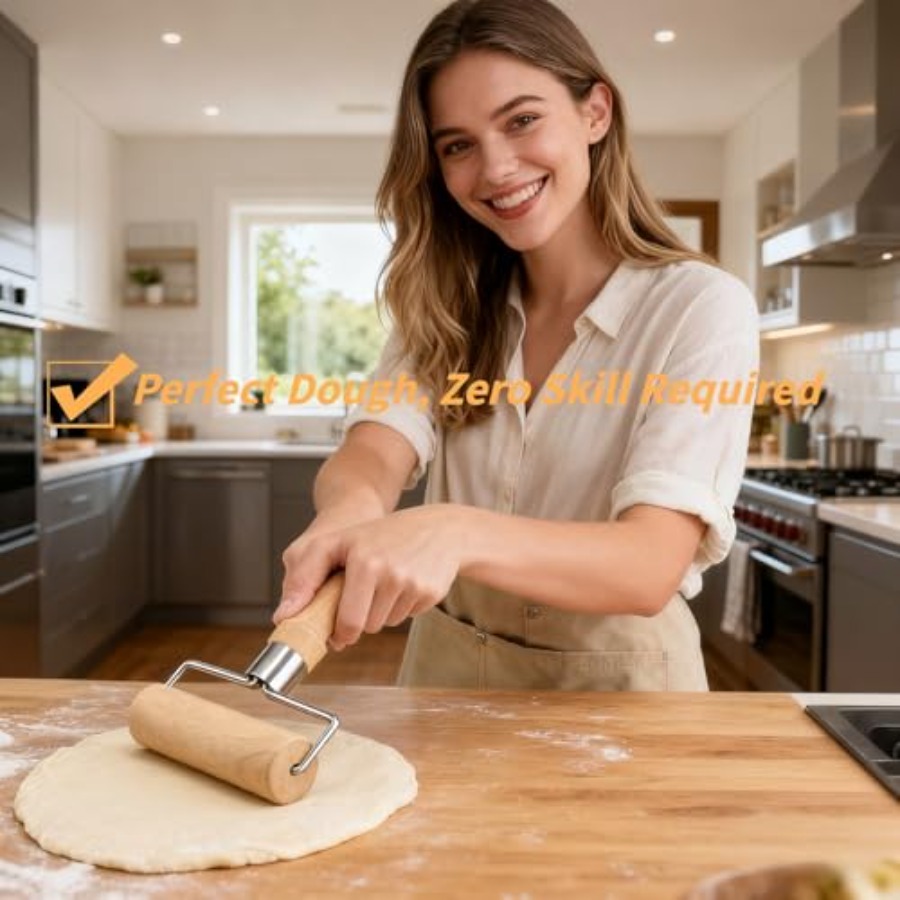 Penggiling Adonan Pizza dan Ku - Kitchen Baking Must Haves ulasan dan harga