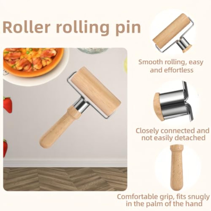 Penggiling Adonan Pizza dan Ku - Kitchen Baking Must Haves ulasan dan harga