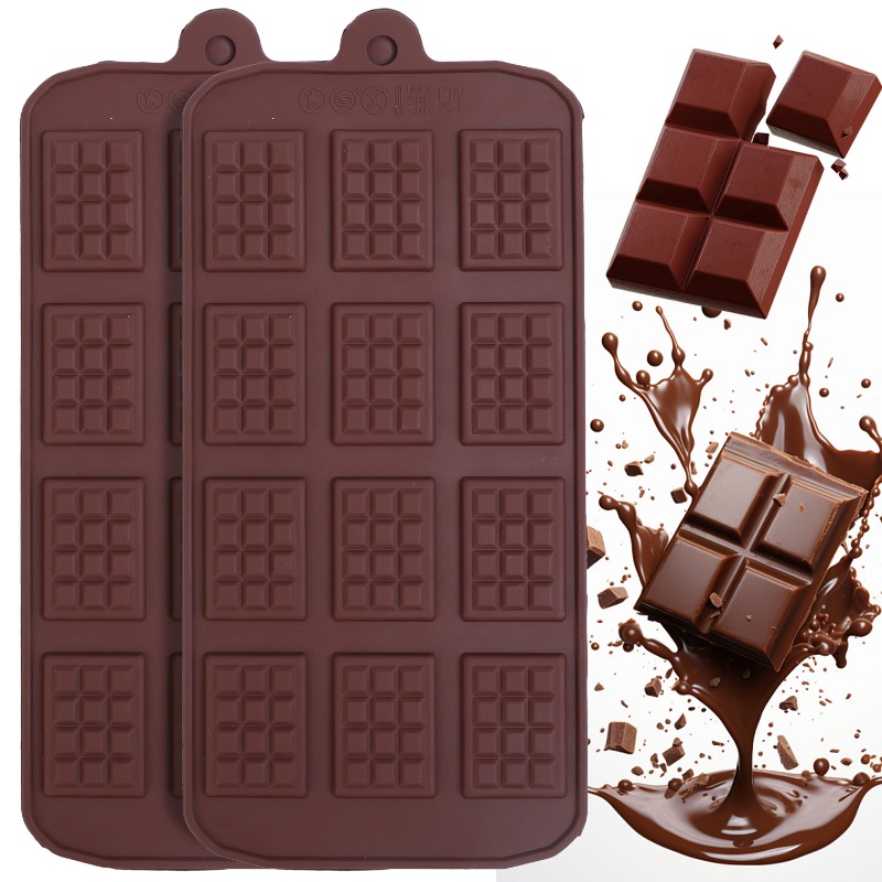 Cetakan coklat silikon 12 bahk - Kitchen Baking Molds ulasan dan harga