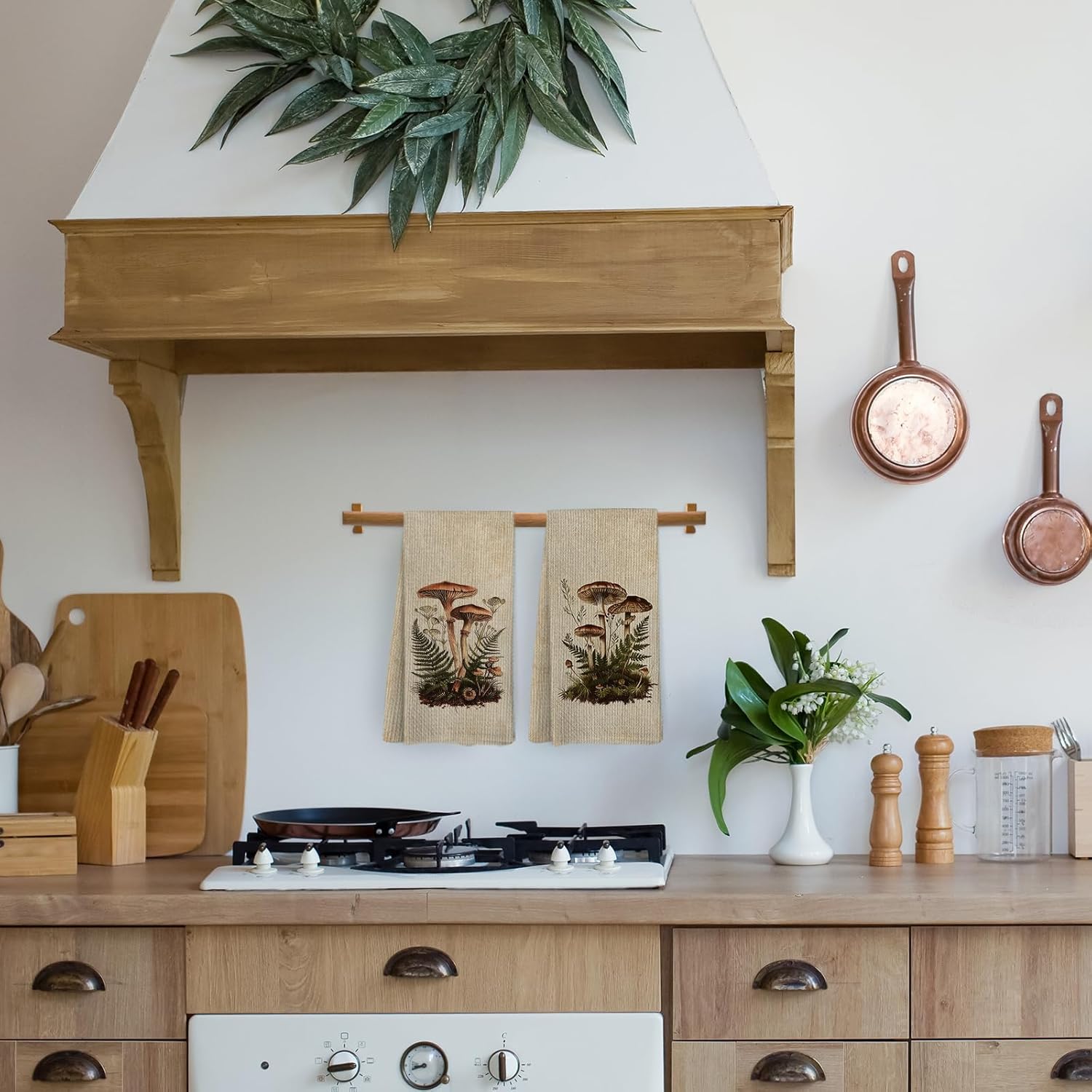 2 Buah, Handuk Dapur Motif Jam - Kitchen Baking Necessities ulasan dan harga