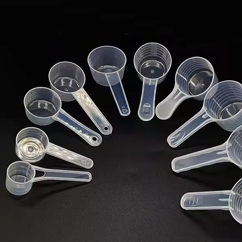 5 Buah/Set Sendok Plastik Tran - Kitchen Baking Kit ulasan dan harga