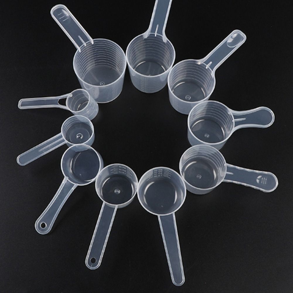 5 Buah/Set Sendok Plastik Tran - Kitchen Baking Kit ulasan dan harga