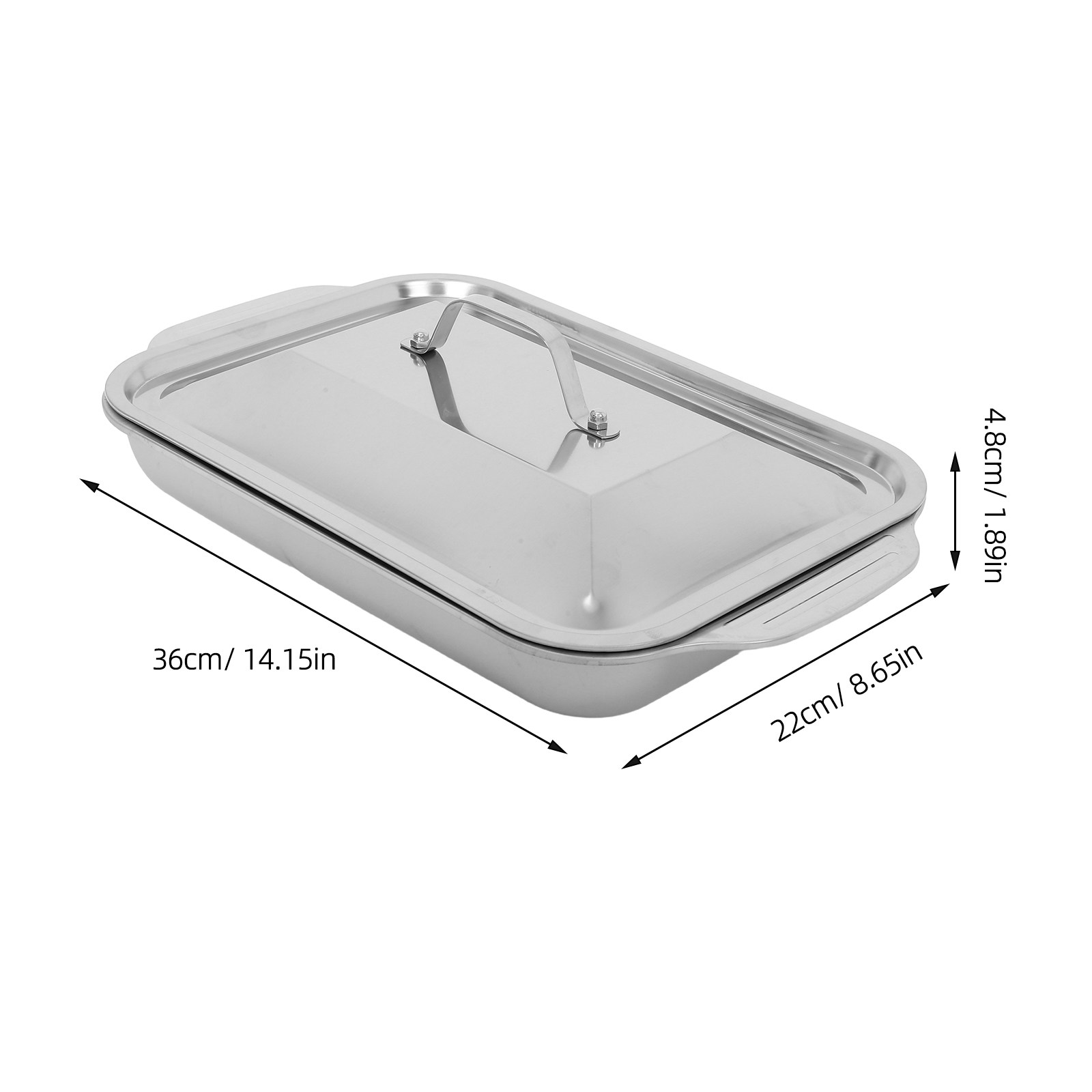 Nampan Panggang Persegi Panjan - Kitchen Baking Dishes ulasan dan harga