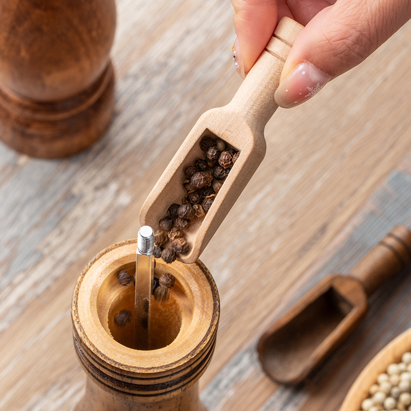 2/5 Buah Set Sendok Kopi Kayu  - Kitchen Baking Kit ulasan dan harga