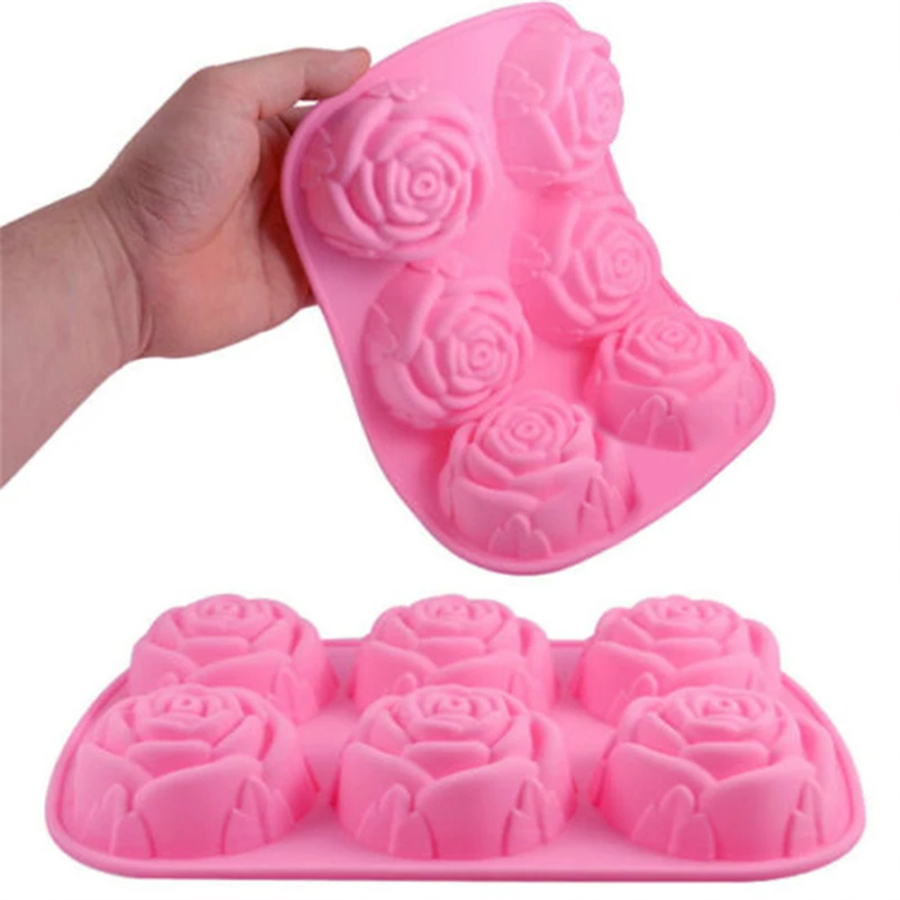 Cetakan Silikon 6 Lubang Bentu - Kitchen Baking Dishes ulasan dan harga