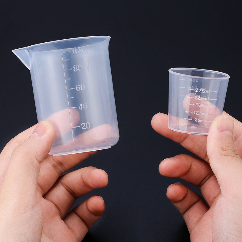 100ML & 30ML Gelas Ukur Plasti - Kitchen Quiz ulasan dan harga