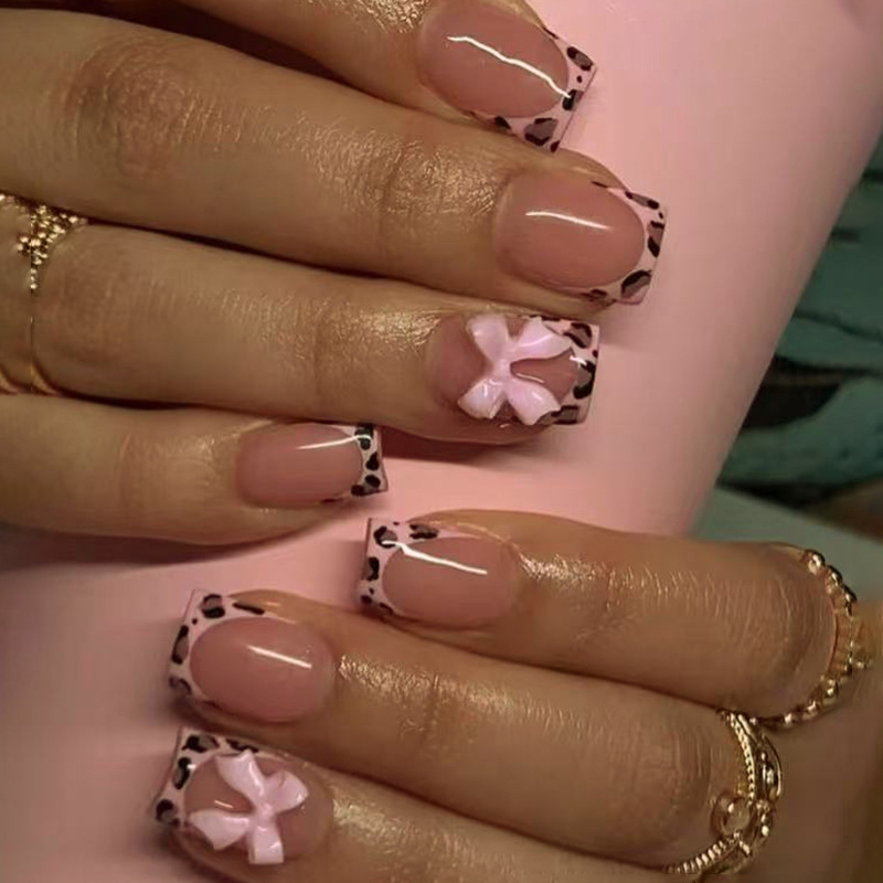 Kuku Palsu Pink Leopard Print  - Decorating Tip Set ulasan dan harga