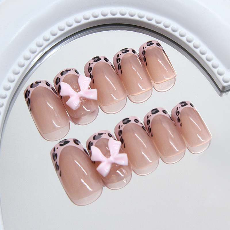 Kuku Palsu Pink Leopard Print  - Decorating Tip Set ulasan dan harga