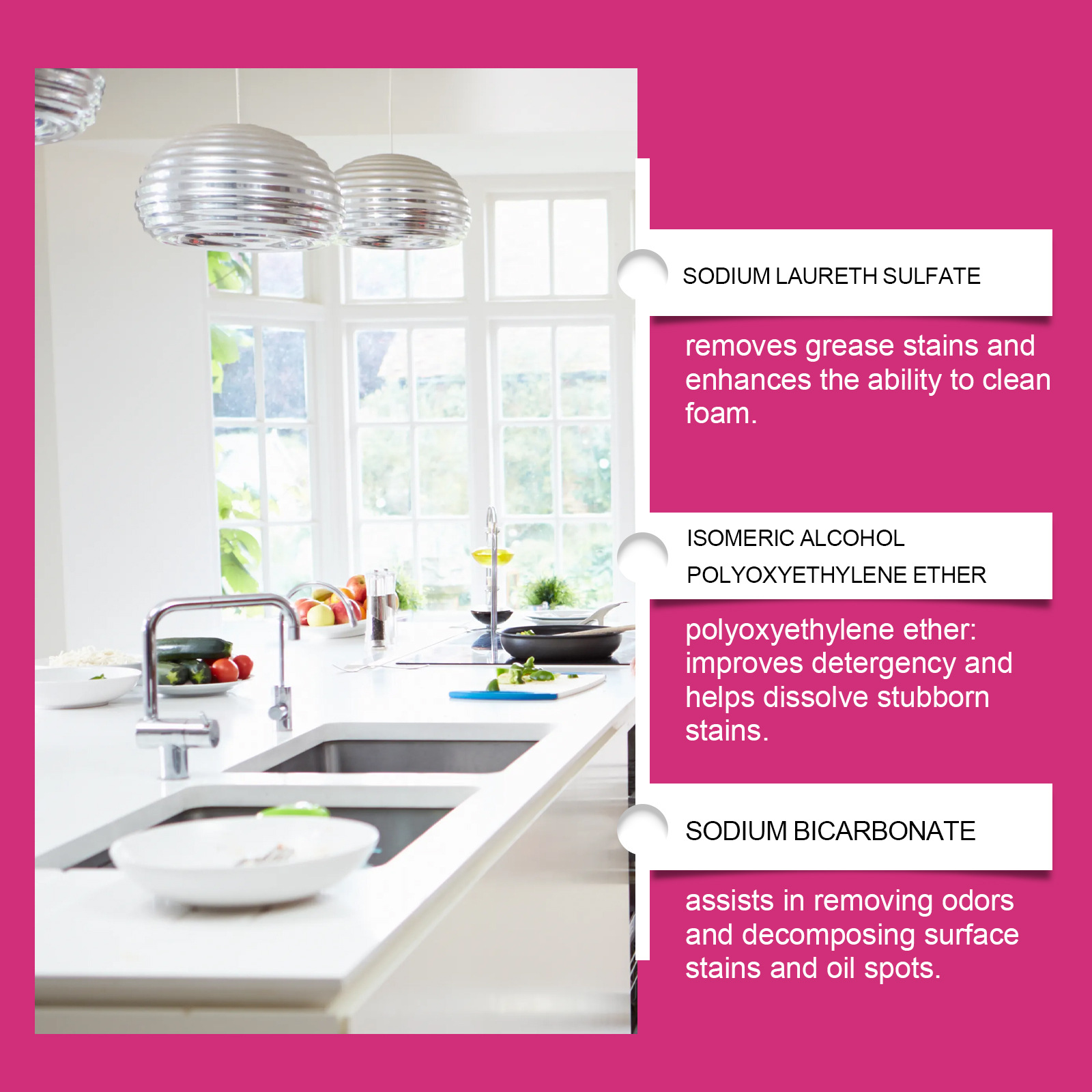 Semprotan Pembersih Soda Kue,  - Kitchen Cleaner Baking Soda ulasan dan harga