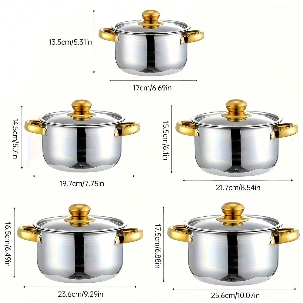Set Panci Stainless Steel Mode - Kitchen Baking Kit ulasan dan harga