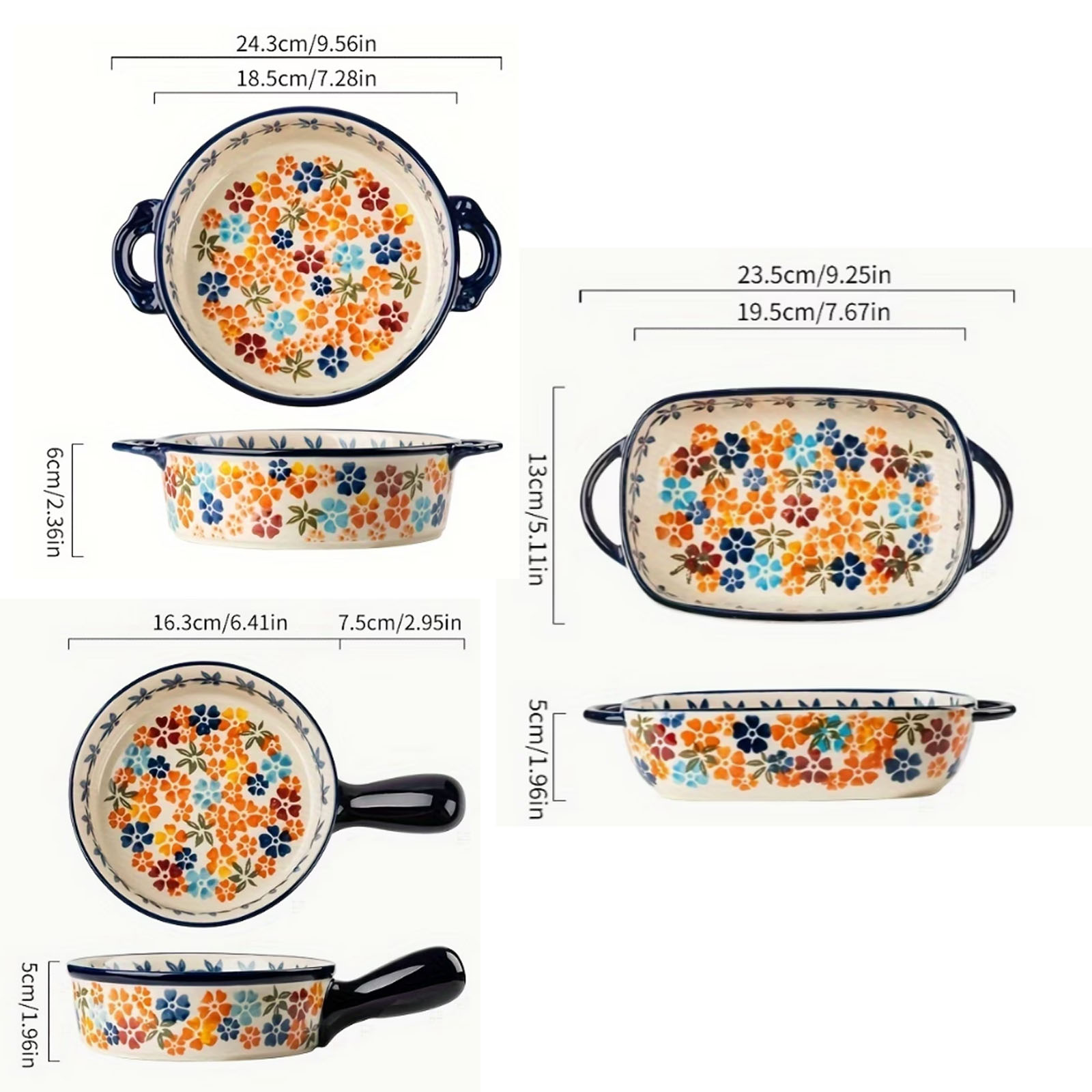 1 buah, Wadah Panggang Keramik - Kitchen Baking Dishes ulasan dan harga