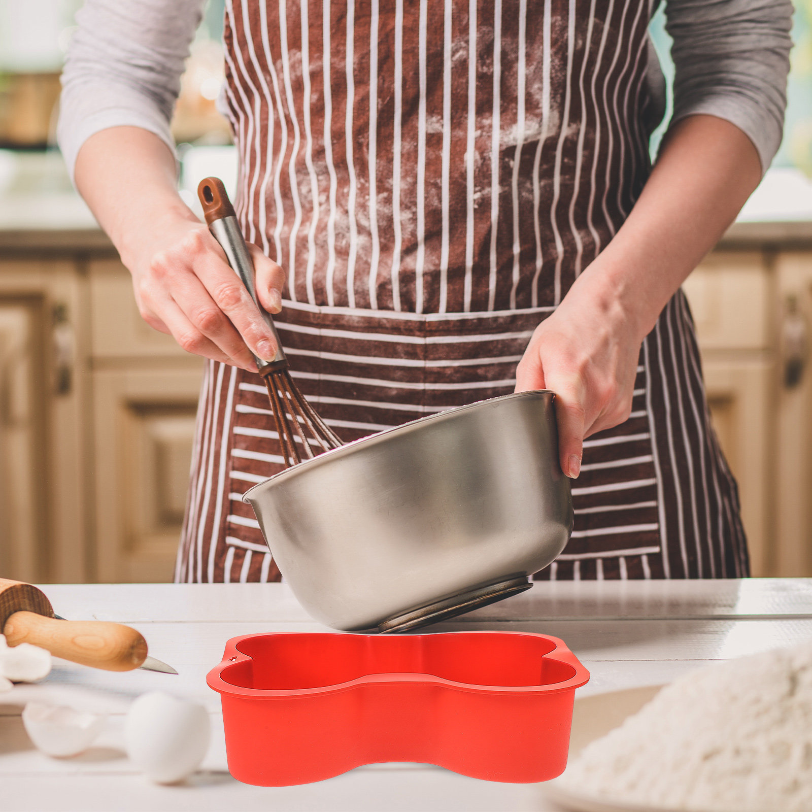 Cetakan Kue Silikon Berbentuk  - Kitchen Baking Equipment ulasan dan harga