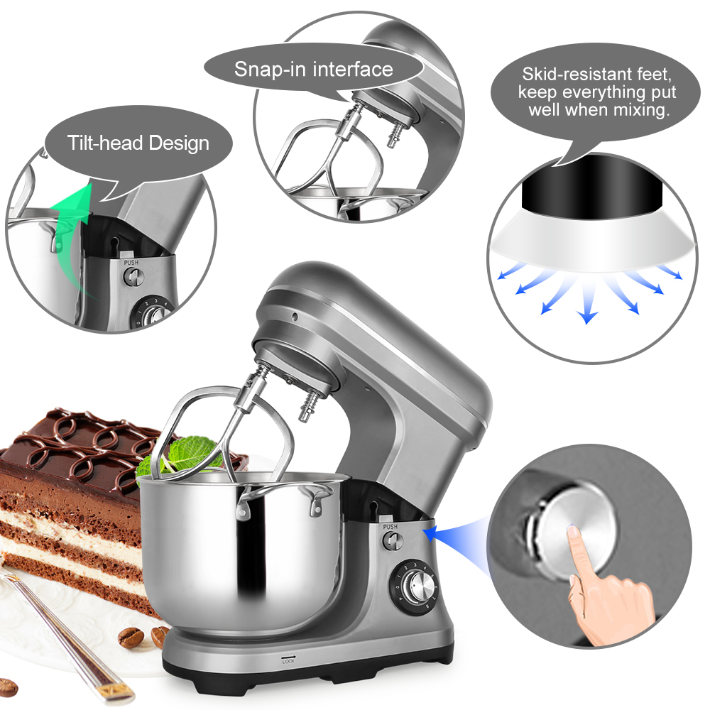 Mixer Elektrik 11L 2000W, Daya - Baking In Kitchen ulasan dan harga
